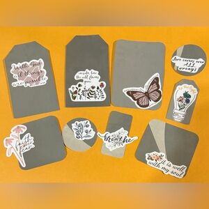 Religious/Spiritual Handmade Gift Tags & Scrapbook/Journal Notecards